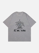 T-Shirt mit lustigem Aufdruck